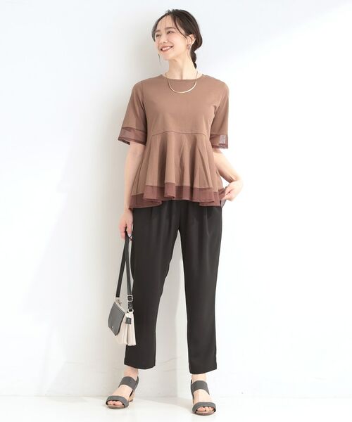 SHOO・LA・RUE / シューラルー パンツ | さらさらぷるんイージーテーパード | 詳細7