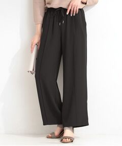 SHOO・LA・RUE / シューラルー パンツ | 【ひんやり/UV】さらさらぷるんイージーワイドパンツ