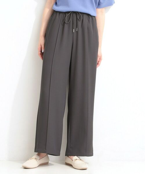 SHOO・LA・RUE / シューラルー パンツ | 【ひんやり/UV】さらさらぷるんイージーワイドパンツ | 詳細1