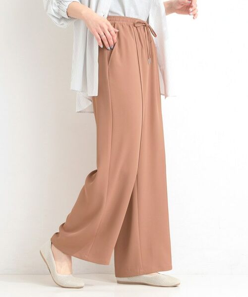 SHOO・LA・RUE / シューラルー パンツ | 【ひんやり/UV】さらさらぷるんイージーワイドパンツ | 詳細10