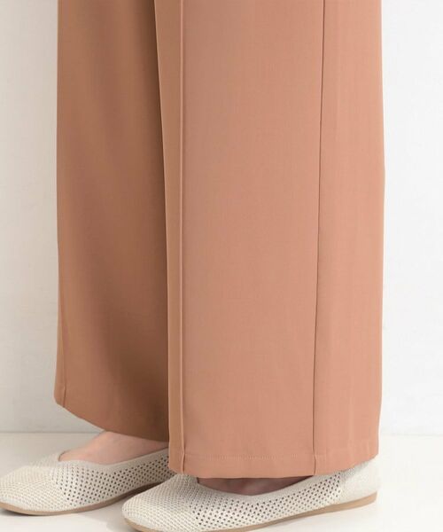 SHOO・LA・RUE / シューラルー パンツ | 【セットアップ可/ひんやり/UV/S-LL】さらさらぷるん イージーワイドパンツ | 詳細20