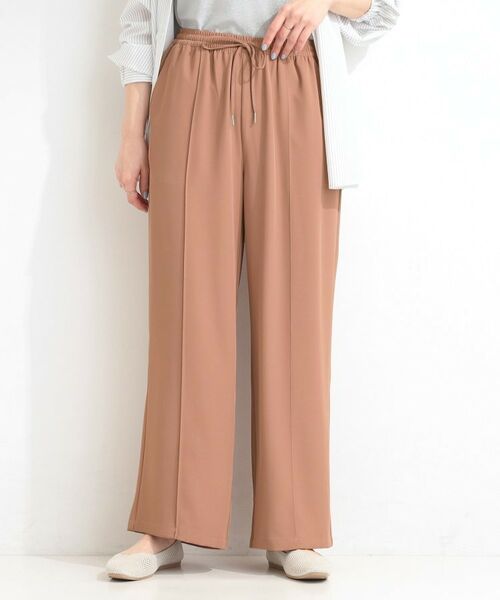 SHOO・LA・RUE / シューラルー パンツ | 【ひんやり/UV】さらさらぷるんイージーワイドパンツ | 詳細9