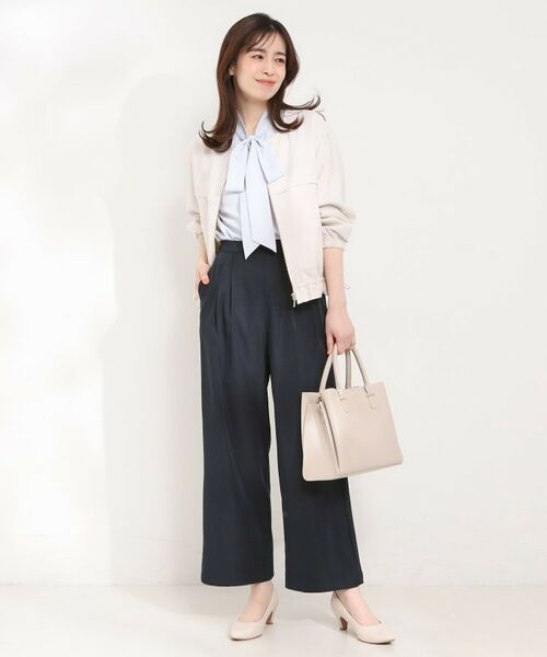SHOO・LA・RUE / シューラルー パンツ | ツータックワイドパンツ | 詳細11