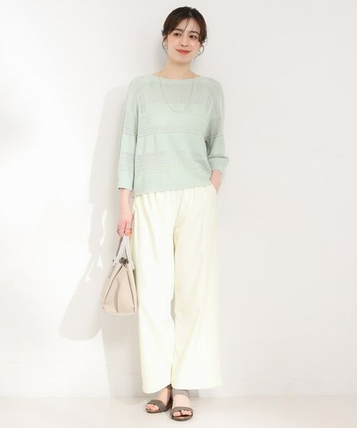 SHOO・LA・RUE / シューラルー パンツ | ツータックワイドパンツ | 詳細3