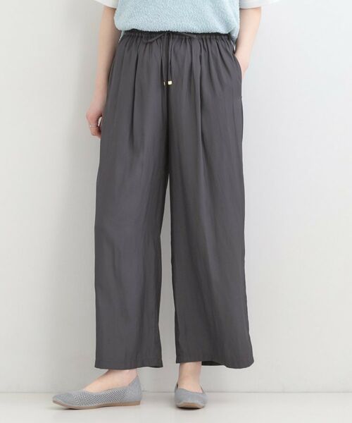 SHOO・LA・RUE / シューラルー パンツ | サテンワイドパンツ | 詳細1