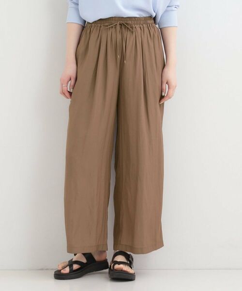 SHOO・LA・RUE / シューラルー パンツ | サテンワイドパンツ | 詳細5
