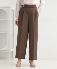 SHOO・LA・RUE / シューラルー パンツ | 【着丈選べる/S-LL/洗濯機可】楽ちん×きれいみえ　ストレッチワイドパンツ