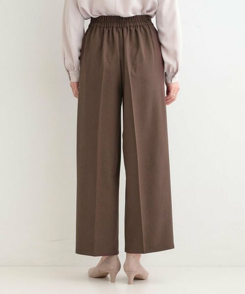 SHOO・LA・RUE / シューラルー パンツ | 【着丈選べる/S-LL/洗濯機可】楽ちん×きれいみえ　ストレッチワイドパンツ | 詳細10