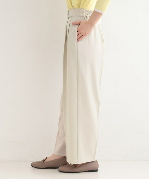 SHOO・LA・RUE / シューラルー パンツ | 【着丈選べる/S-LL/洗濯機可】楽ちん×きれいみえ　ストレッチワイドパンツ | 詳細14