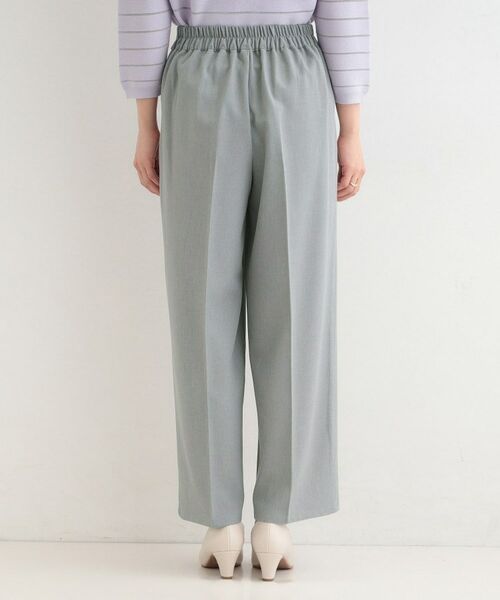 SHOO・LA・RUE / シューラルー パンツ | 【着丈選べる/S-LL/洗濯機可】楽ちん×きれいみえ　ストレッチワイドパンツ | 詳細21