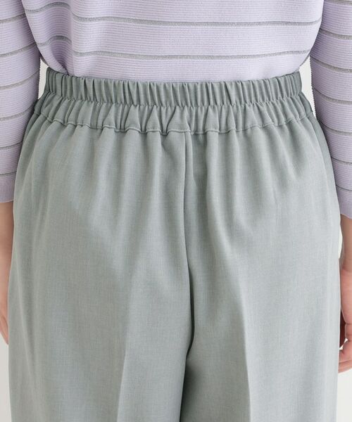 SHOO・LA・RUE / シューラルー パンツ | 【着丈選べる/S-LL/洗濯機可】楽ちん×きれいみえ　ストレッチワイドパンツ | 詳細24