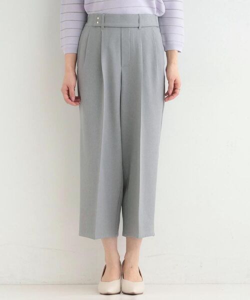 SHOO・LA・RUE / シューラルー パンツ | 【着丈選べる/S-LL/洗濯機可】楽ちん×きれい見え　ストレッチワイドパンツ | 詳細30