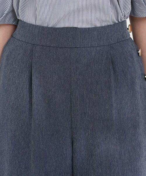 SHOO・LA・RUE / シューラルー パンツ | サイドボタンデニム風ワイドパンツ | 詳細20