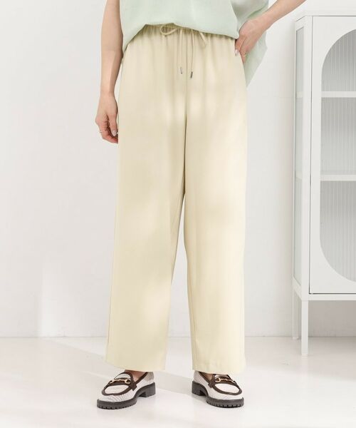 SHOO・LA・RUE / シューラルー パンツ | 【着丈選べる/イージーケア】イージーワイドパンツ | 詳細9