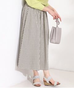 SHOO・LA・RUE / シューラルー ロング・マキシ丈スカート | サッカーチェックフレアスカート