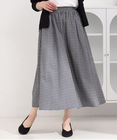 SHOO・LA・RUE / シューラルー ロング・マキシ丈スカート | サッカーチェックフレアスカート