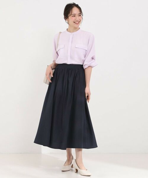 SHOO・LA・RUE / シューラルー ロング・マキシ丈スカート | サッカーチェックフレアスカート | 詳細13