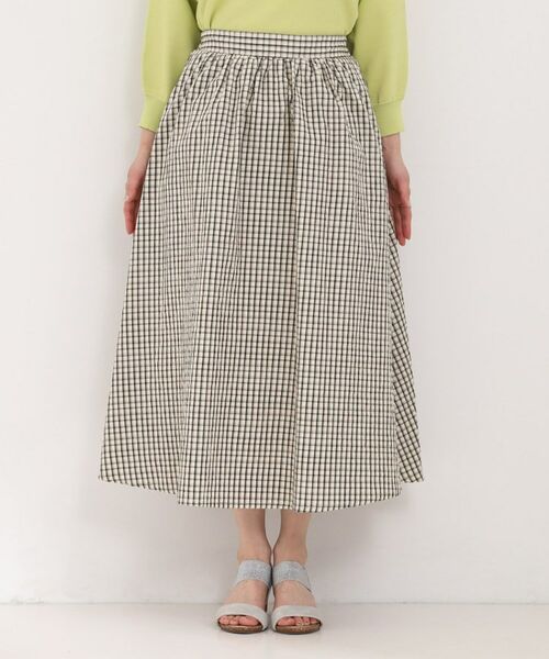 SHOO・LA・RUE / シューラルー ロング・マキシ丈スカート | サッカーチェックフレアスカート | 詳細16