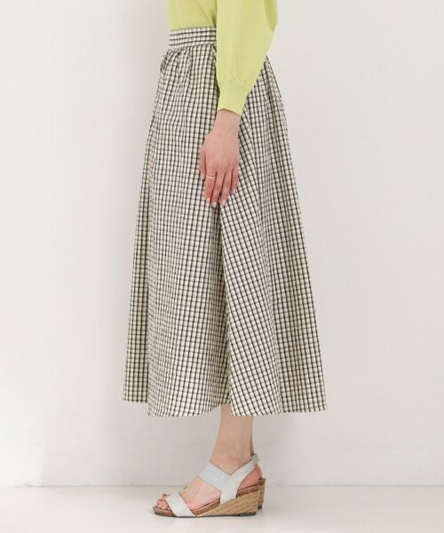 SHOO・LA・RUE / シューラルー ロング・マキシ丈スカート | サッカーチェックフレアスカート | 詳細17