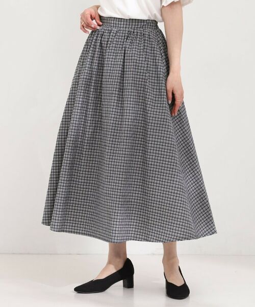 SHOO・LA・RUE / シューラルー ロング・マキシ丈スカート | サッカーチェックフレアスカート | 詳細6