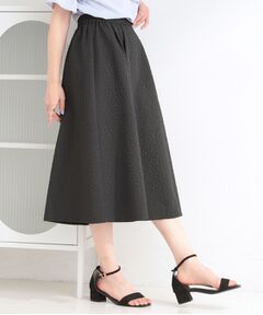 SHOO・LA・RUE / シューラルー スカート | お花柄ジャカード フレアスカート