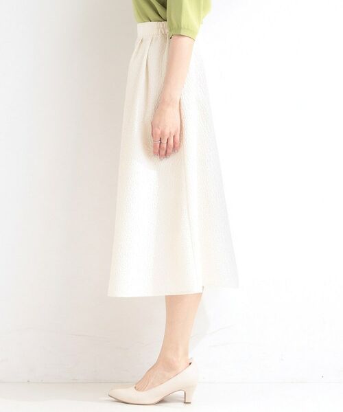 SHOO・LA・RUE / シューラルー スカート | お花柄ジャカード フレアスカート | 詳細10