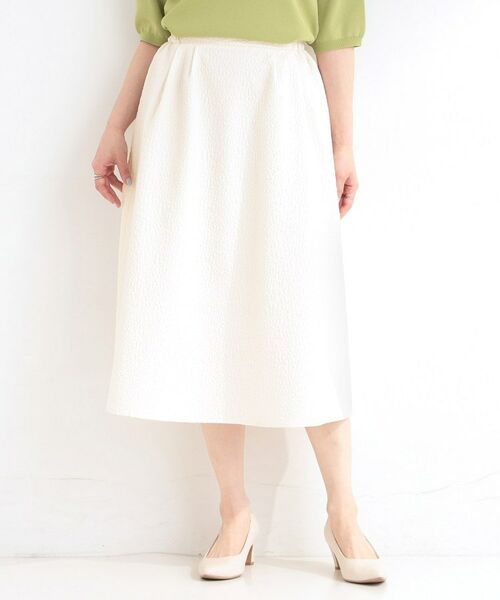 SHOO・LA・RUE / シューラルー スカート | お花柄ジャカード フレアスカート | 詳細2