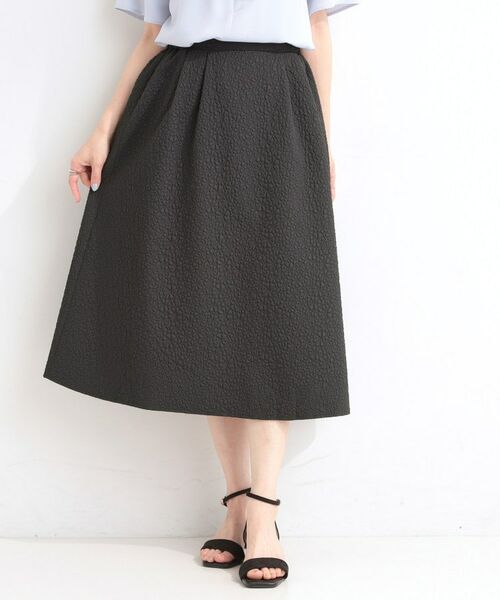 SHOO・LA・RUE / シューラルー スカート | お花柄ジャカード フレアスカート | 詳細5