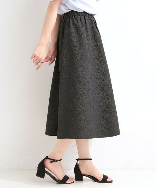 SHOO・LA・RUE / シューラルー スカート | お花柄ジャカード フレアスカート | 詳細6