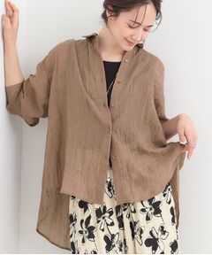 SHOO・LA・RUE / シューラルー シャツ・ブラウス | コットンライク長袖シャツ