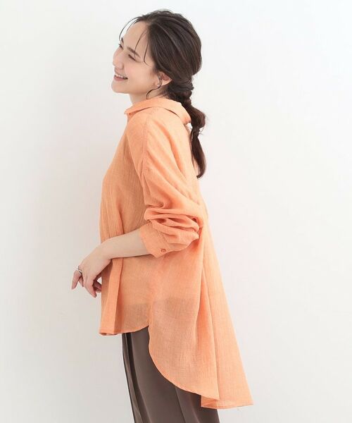 SHOO・LA・RUE / シューラルー シャツ・ブラウス | コットンライク長袖シャツ | 詳細10