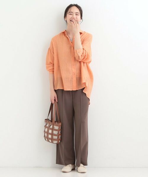 SHOO・LA・RUE / シューラルー シャツ・ブラウス | コットンライク長袖シャツ | 詳細11