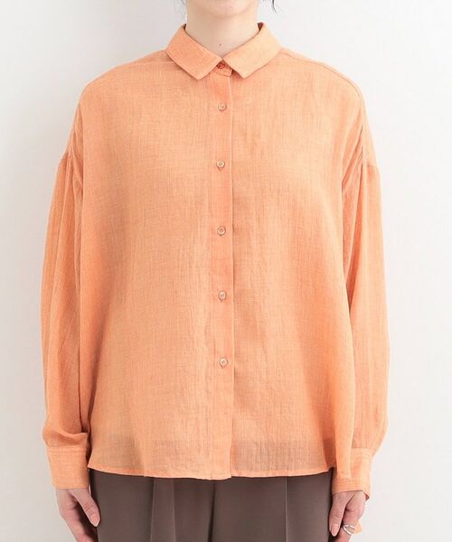 SHOO・LA・RUE / シューラルー シャツ・ブラウス | コットンライク長袖シャツ | 詳細21