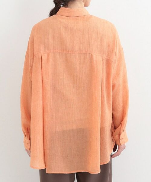 SHOO・LA・RUE / シューラルー シャツ・ブラウス | コットンライク長袖シャツ | 詳細23