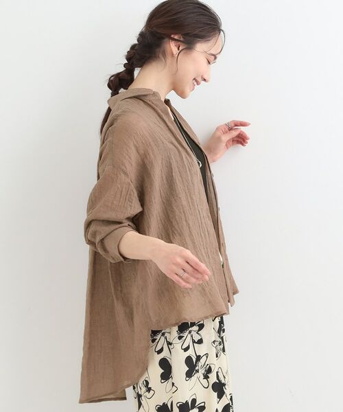 SHOO・LA・RUE / シューラルー シャツ・ブラウス | コットンライク長袖シャツ | 詳細6