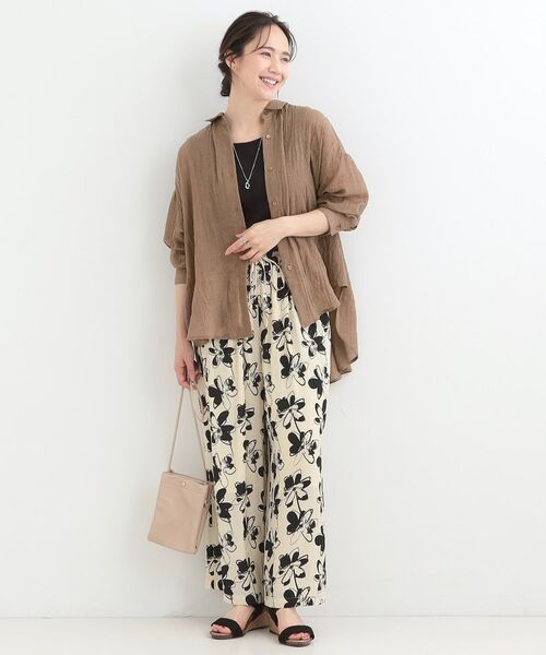 SHOO・LA・RUE / シューラルー シャツ・ブラウス | コットンライク長袖シャツ | 詳細7