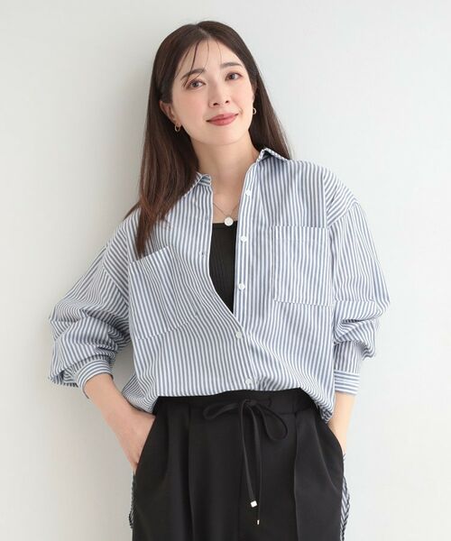 SHOO・LA・RUE / シューラルー シャツ・ブラウス | 綿テンセルシャツ | 詳細13