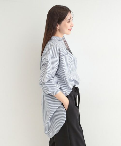 SHOO・LA・RUE / シューラルー シャツ・ブラウス | 綿テンセルシャツ | 詳細14