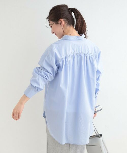 SHOO・LA・RUE / シューラルー シャツ・ブラウス | 綿テンセルシャツ | 詳細2