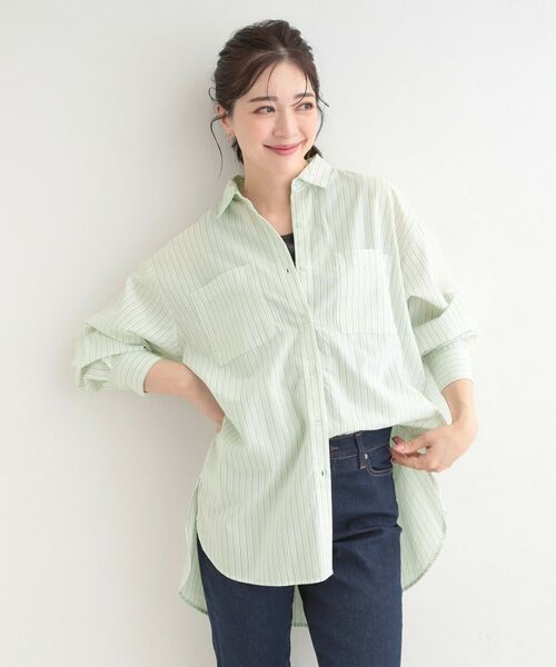 SHOO・LA・RUE / シューラルー シャツ・ブラウス | 綿テンセルシャツ | 詳細5