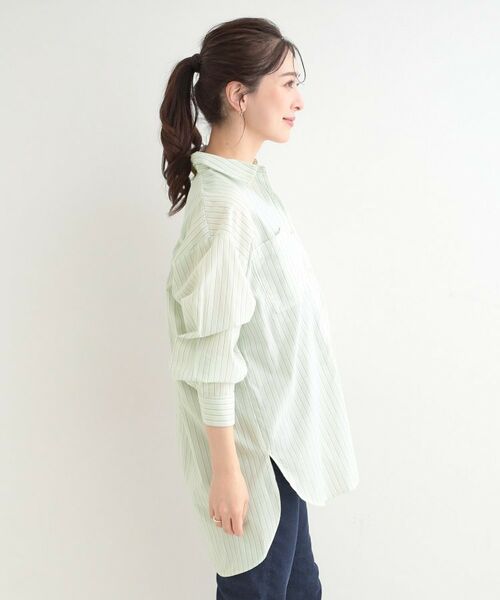 SHOO・LA・RUE / シューラルー シャツ・ブラウス | 綿テンセルシャツ | 詳細6