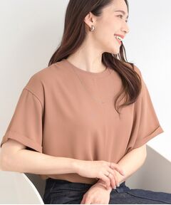 SHOO・LA・RUE / シューラルー シャツ・ブラウス | 【ひんやり/UV】さらさらぷるんリブトップス