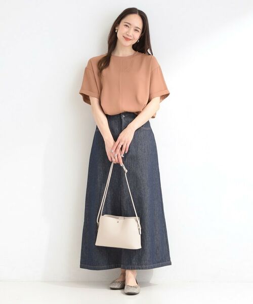 SHOO・LA・RUE / シューラルー シャツ・ブラウス | 【ひんやり/UV】さらさらぷるんリブトップス | 詳細11