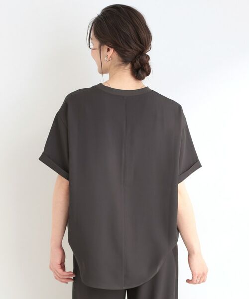 SHOO・LA・RUE / シューラルー シャツ・ブラウス | 【ひんやり/UV】さらさらぷるんリブトップス | 詳細2