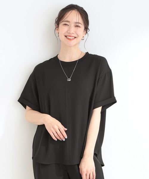 SHOO・LA・RUE / シューラルー シャツ・ブラウス | 【ひんやり/UV】さらさらぷるんリブトップス | 詳細5