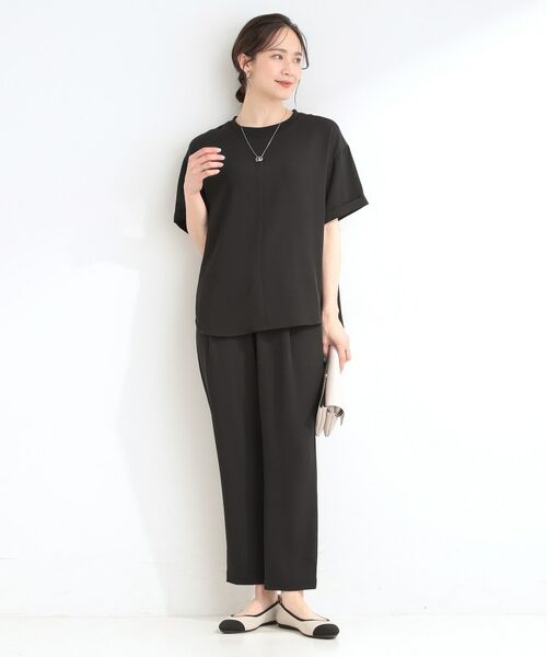 SHOO・LA・RUE / シューラルー シャツ・ブラウス | 【ひんやり/UV】さらさらぷるんリブトップス | 詳細7