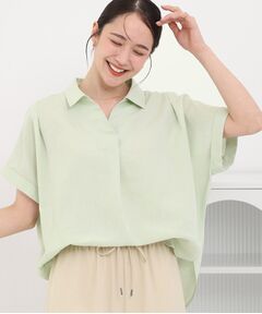 SHOO・LA・RUE / シューラルー シャツ・ブラウス | フレンチリネンドルマンスキッパー