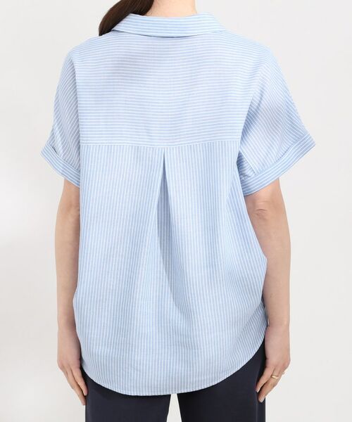 SHOO・LA・RUE / シューラルー シャツ・ブラウス | フレンチリネンドルマンスキッパー | 詳細23