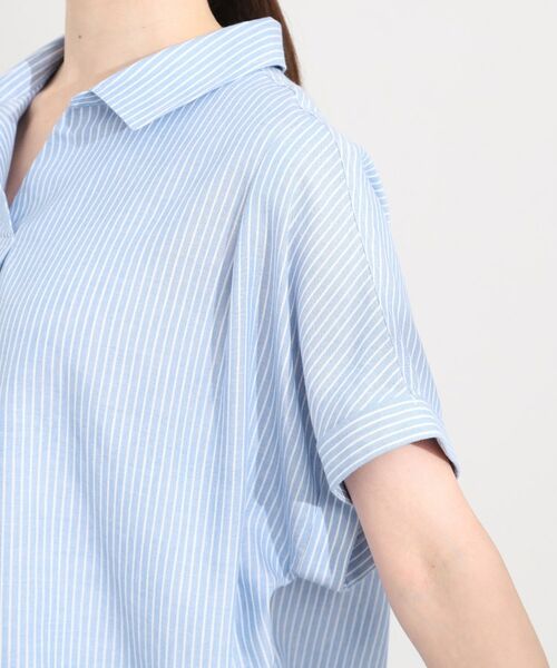 SHOO・LA・RUE / シューラルー シャツ・ブラウス | フレンチリネンドルマンスキッパー | 詳細25