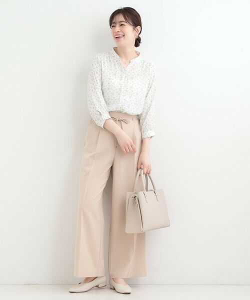 SHOO・LA・RUE / シューラルー シャツ・ブラウス | 前あきサテンブラウス | 詳細7